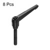 HARFINGTON 8pcs Adjustable Clamping Lever Handles M10 x 60mm Male