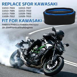 11013-7027 11013-7024 Air filter & Pre filter for Kawasaki FH601V FH680V FH641V FH721V FH680V 19-25HP vertical shaft engines #11013-7005 11013-7010