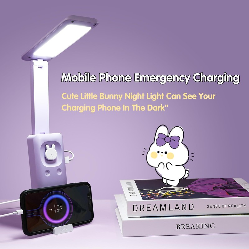 VAVOFO Battery Operated Lamp Rechargeable Lamp Foldable & Portable Light,15