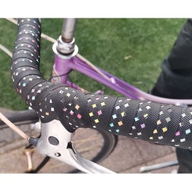 Boenoea Bicycle Handlebar Tape, Pack of 2 Handlebar Tapes, Non-Slip and Shock Absorbing for Road Bike