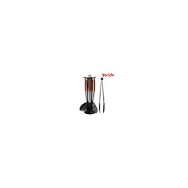 요리즐 Copper Temptation Kitchen Tool Cooking Utensil Set 7-Piece with Tongs