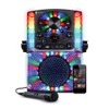 Singing Machine SML625BTBKD Karaoke Machine, Portable Bluetooth CD+G Karaoke System,