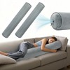 ONTYZZ Inflatable Long Body Pillow, Long Pillow for Bed, Oval