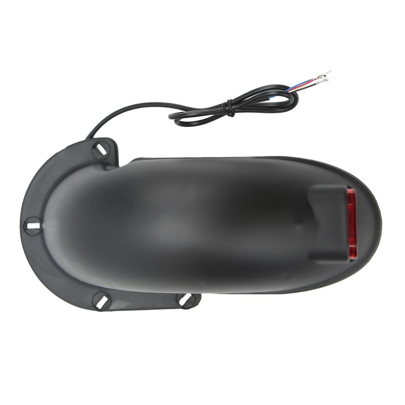 10 Inch Electric Scooter Rear Mudguard with Tail Light Electric