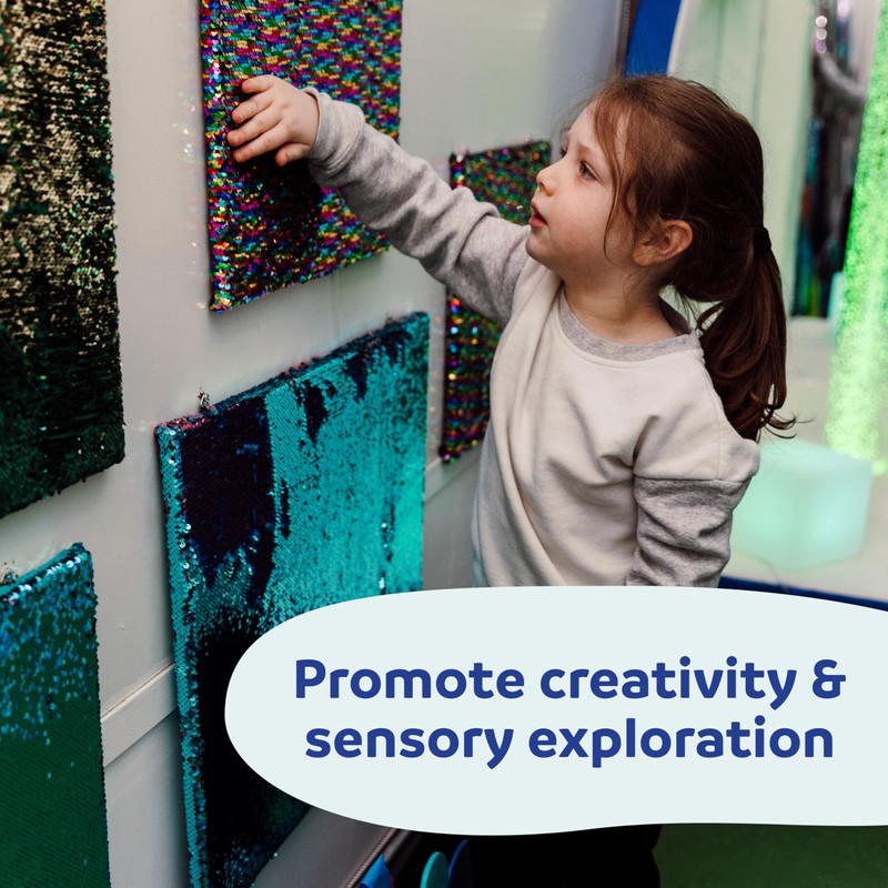 Fun & Function - Sequin Wall Panels - Sequin Sensory