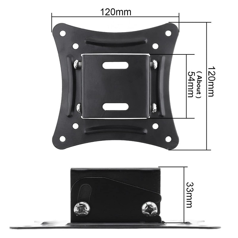 OriGlam Universal TV Wall Mount Bracket Fixed Flat Panel TV