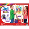 Cra-Z-Art 3-in-1 Smartest Artist Standing Easel- Chalk Board, Dry Erase