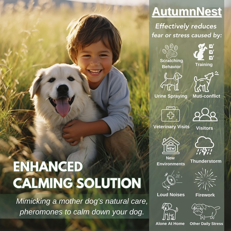 Dog Pheromone Calming Diffuser Kit, Calming Diffuser for Dog (2