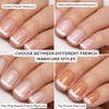 BL The Frenchie, French Manicure Nail Polish Set, Nude Nail