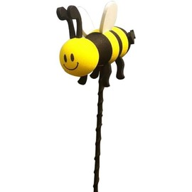 Car Antenna Topper,Car Aerial Toppers Lovely Honey Bee Aerial Ball Yellow Bee Ornaments Car Decoration for Car Antenna Automobile Roof Decoration, Car Aerials