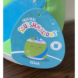 Kellytoy Squishmallows Gist 7” Soda Pop Can First To Market Food Squad KellyToy