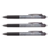 Pilot FriXion Clicker 0.5 mm (Fine) Set of 3 Black