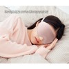 3D Contoured Eye Cover Blindfold Sleeping Mask, Comfort Sleep Mask