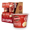 Idahoan Four Cheese Instant Mashed Potatoes 1.5 oz Cup, (24