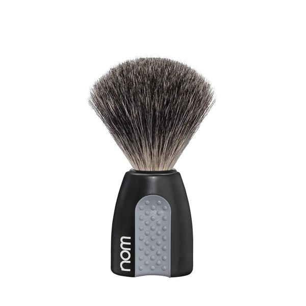 Nom ERIK Badger Shaving Brush - Black