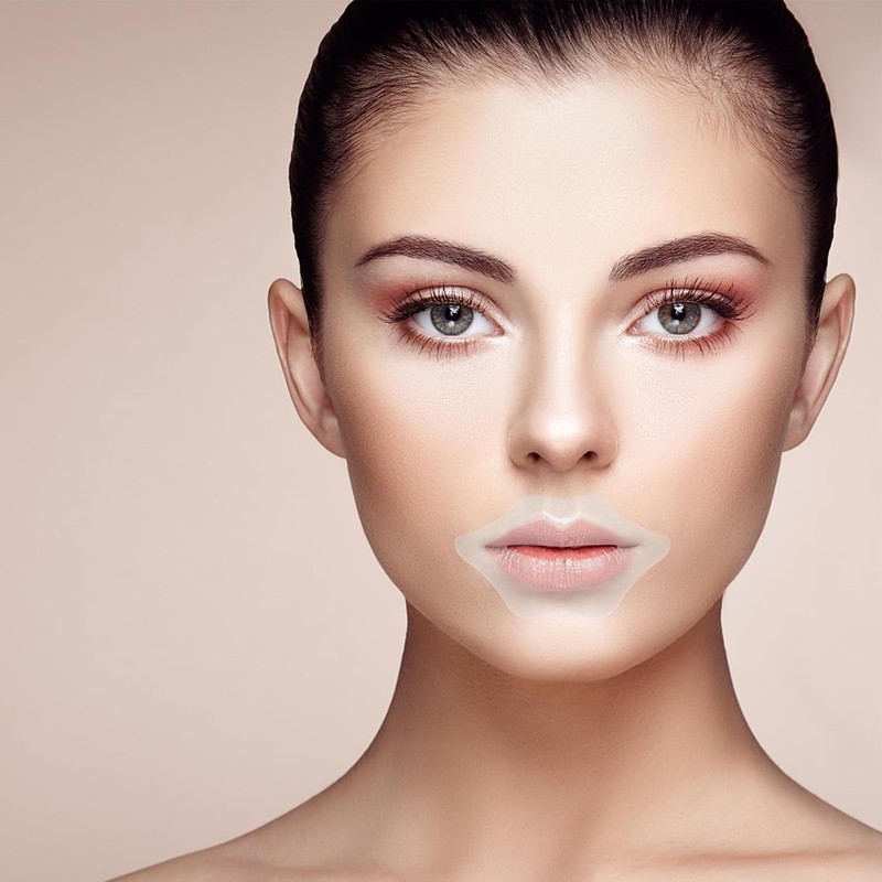 25 Piezas Mascarilla de Gel para Labios Hidratante Portátil para