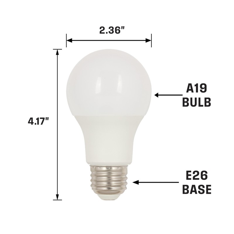 Westinghouse 5298020 10.5 Watt (75 Watt Equivalent) A19 Soft White
