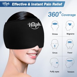 Hilph Migraine Berretto per emicrania Migraine Mask, Migraine Hat