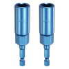 sourcing map 2pcs Nut Driver 12mm Hex Drive Socket CR-V