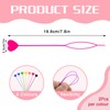 16PCS Hair Beader Tool Automatic Quick, Colorful Loading Beads on