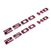 2pcs 2500HD 2500 HD Emblem Side Door Badge 3D Letter