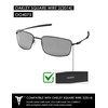 ToughAsNails Replacement Lenses for Oakley Square Wire 2 2014 OO4075