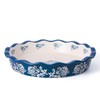 Wisenvoy Pie Pan Ceramic Pie Dish Pie Plate Deep Dish