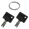 107151-002 Forklift Keys,Forklift Ignition Key,Forklift Equipment Ignition Keys Compatible with