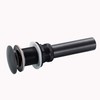 Wellsum Bathroom Antique Oil Rubbed Bronze Pop up Drain Sink