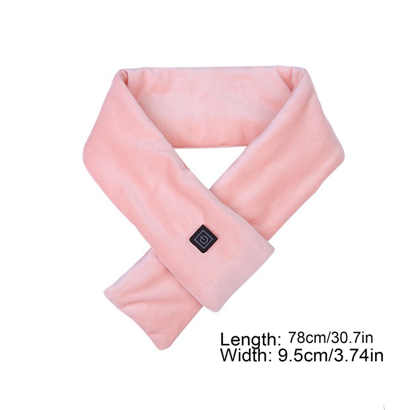 Heated Scarf Soft Neck Warmer USB Charging Heating Scarf 3