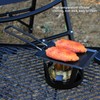 Portable Grill Pan with Handle Non Stick Barbecue Plate Camping