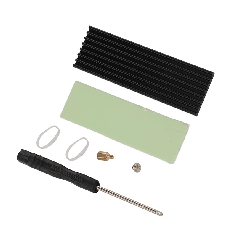M.2 2280 SSD Heatsink, Double Sided Heat Sink with Thermal