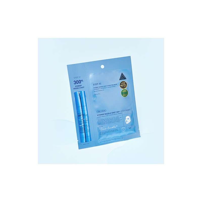 VT Cosmetics [VT Cosmetics]Hydrop Reedle Shot 300hL 2-Step Mask (1ea)