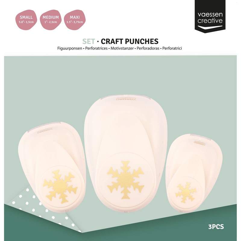 Vaessen Creative Punch Set – Motif Punch – Christmas –