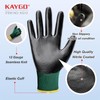 KAYGO Work Gloves Nitrile Coated, 12 Pairs KG12N，Seamless Knit, Protective