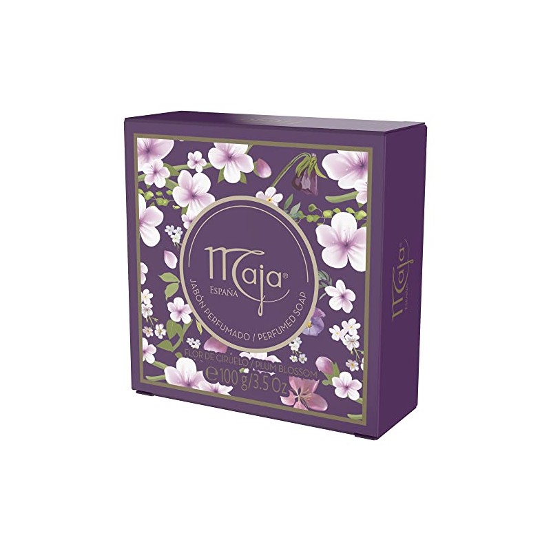 Maja, Jabón en barra Plum Blossom, 100 g