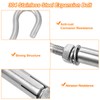 sourcing map 5Pcs M6 304 Stainless Steel Expansion Hook, Small