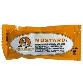 Chef's Quality Mustard - 500 Packets