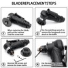 Handheld Pneumatic Chamfering Tool, 45 Degrees Arc Corner, 1/4 Inch