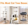 4 Pack Cat Scratching Post Replacement, 11.8 x 2.7 Inch