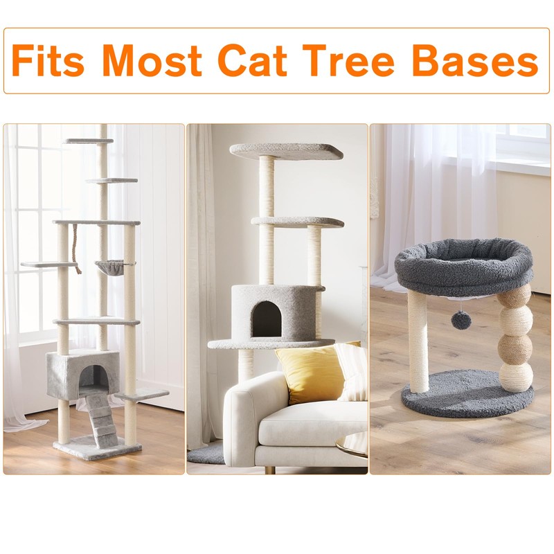 4 Pack Cat Scratching Post Replacement, 11.8 x 2.7 Inch