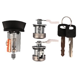 Getfarway Ignition with Door Lock Cylinder Compatible with Ford F-250/F-350 1997-2007, Ford Excursion 2000-2005, Lincoln Navigator 1998-2005 and more, Replace LC6177, DL5885, 597638 (No chip)