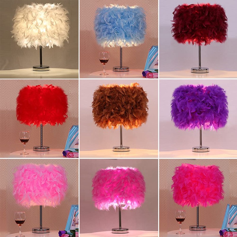 Table Lamp, Modern Elegant Bedside Table Light Bedroom Desk Night