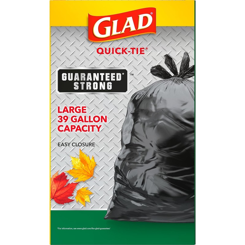 More buying choices for Glad 39 Gallon Quick Tie Lawn