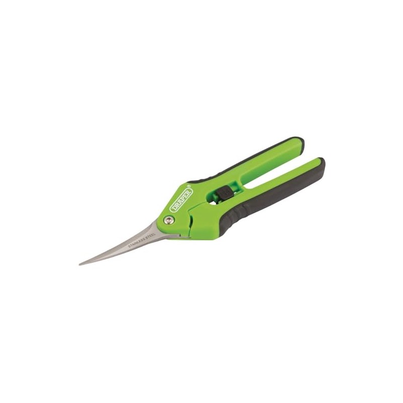 Draper 73729 Precision Curved Pruning Secateurs, 165mm