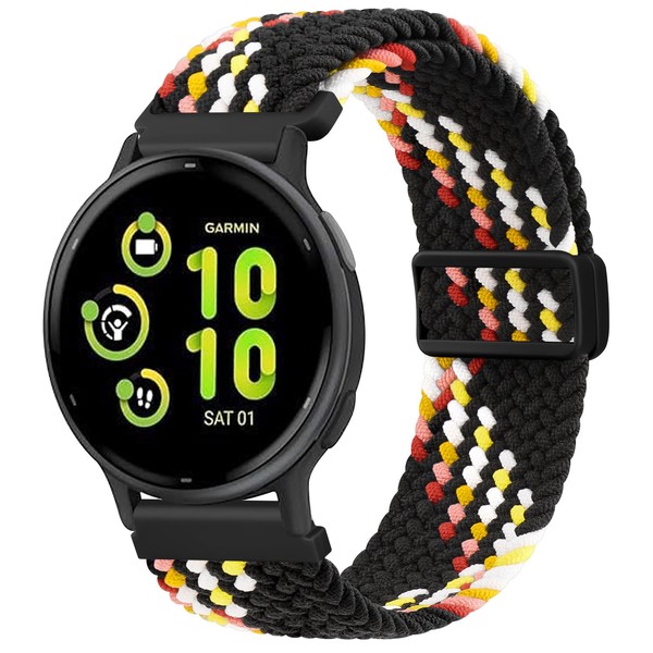 Oumida Elastic Nylon Bracelet for Vivoactive 5 Bracelet/Vivoactive 3 Music,
