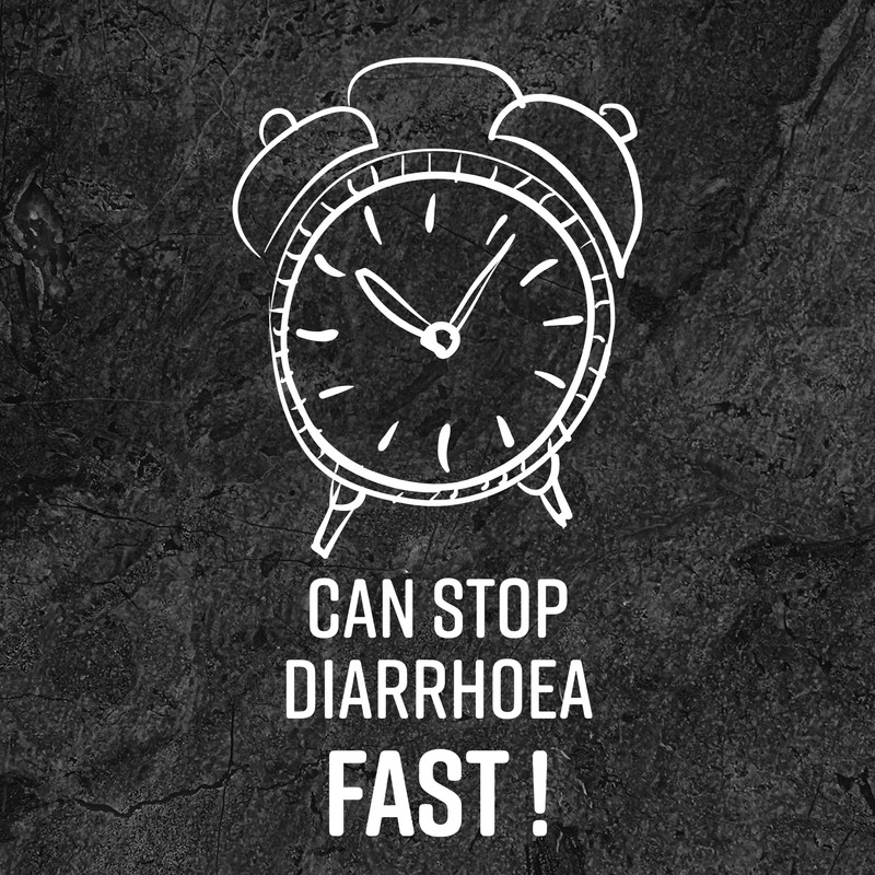 Instant Anti Diarrhea Tablets for Adults - 4 x 6s