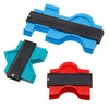 Contour Gauge, Plastic Outline Profile Shape Contour Duplications Guage Duplicator