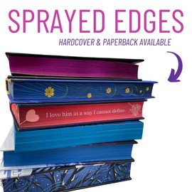 Blind Date with a "Sprayed Edge" Book: Includes swag such as cute pens, highlighters, scrunchies, and lots of stickers. - Edition: Contemporary Romance (Hardcover)