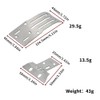 Palumma Stainless Steel Chassis Armor Protector Guard Compatible with Tamiya